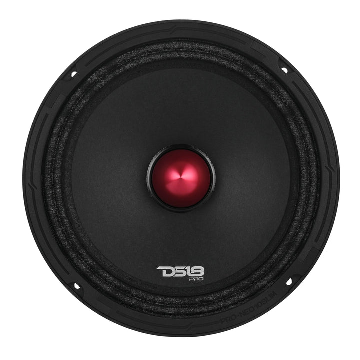 DS18 PRO-NEO10SLIM 10" Neodymium Mid-Range Speaker - 250 Watts Rms 4-ohm