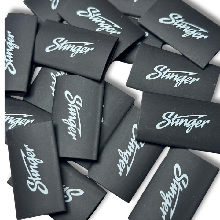 Tubo termorretráctil protector negro Stinger Electronics calibre 4 - 10 piezas