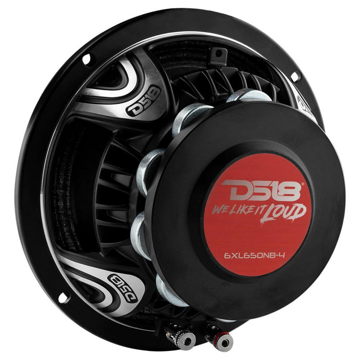 DS18 6XL650NB-4 6.5" Neodymium Mid-Range Loudspeaker - 325 Watts Rms 4-ohm