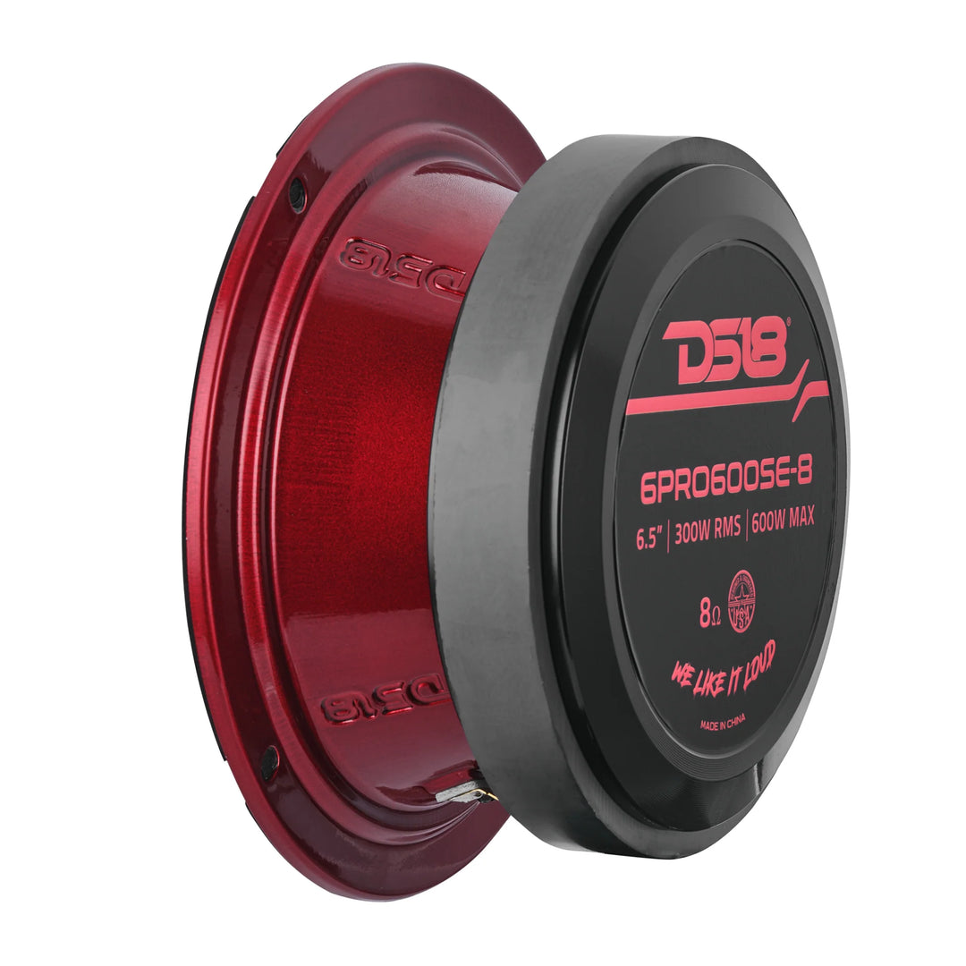 DS18 6PRO600SE-8 6.5" Sealed Back Loudspeaker - 300 Watts Rms 8-ohm