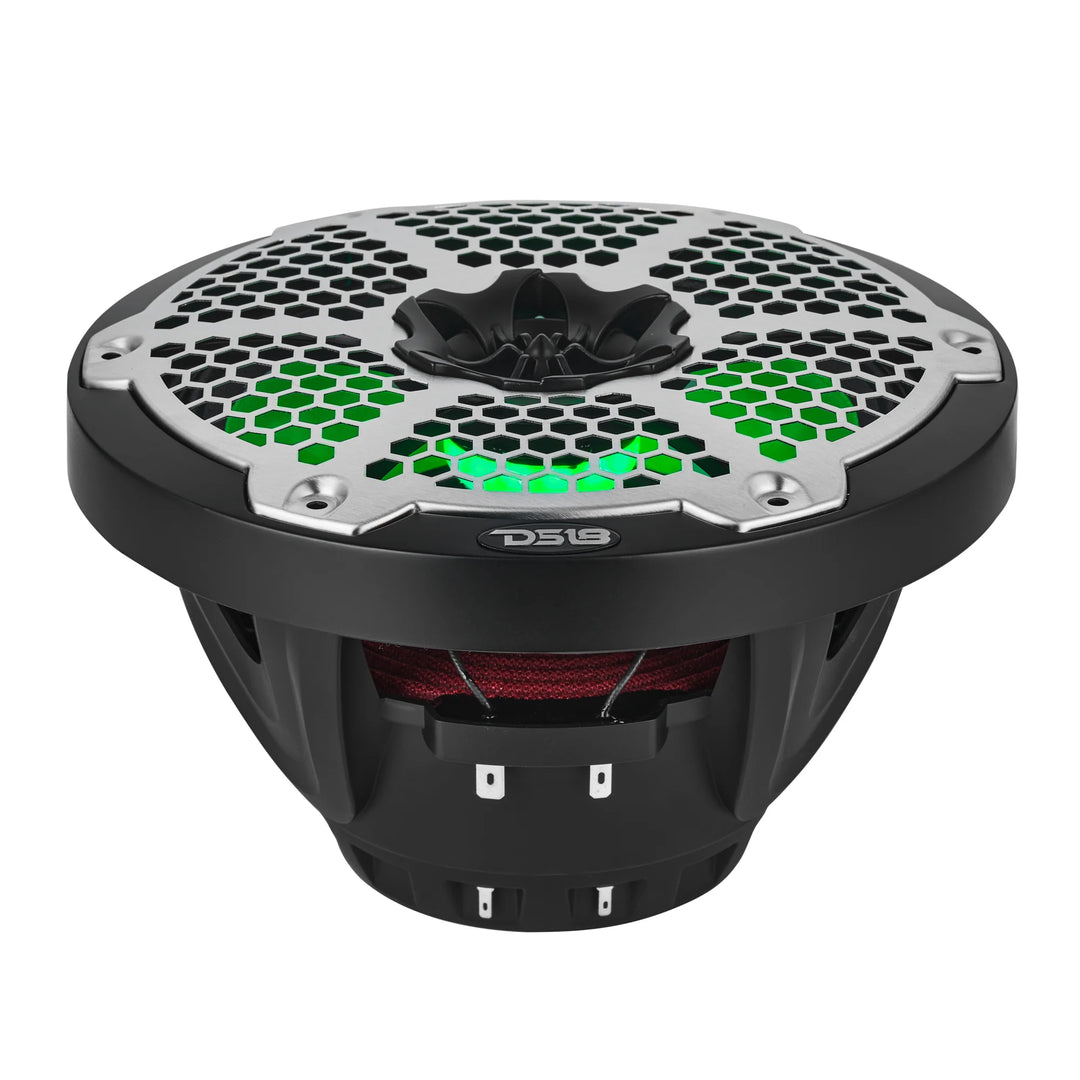 DS18 NXL-8MD 8" Neodymium 2-Way Marine Speakers - 350 Watts Rms 4-ohm