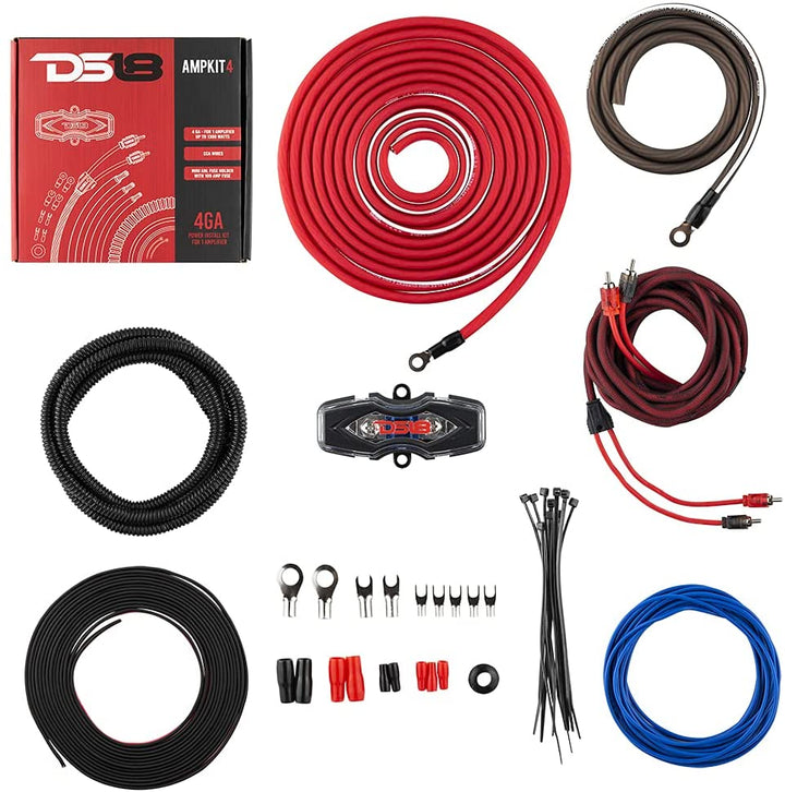 2015-up Ford F-150 SuperCrew Cab - DS18 ZXI Series Speaker Package with Amplifier and Amp Kit