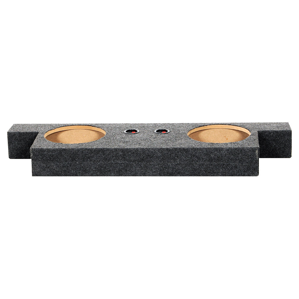 Dual 10″ Sealed Subwoofer Enclosure - Fits 04-14 Colorado/Canyon Crew Cab