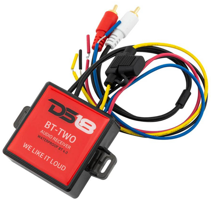 DS18 BT-TWO Waterproof Bluetooth Audio Streamer Receiver - Works with Andriod & Iphone