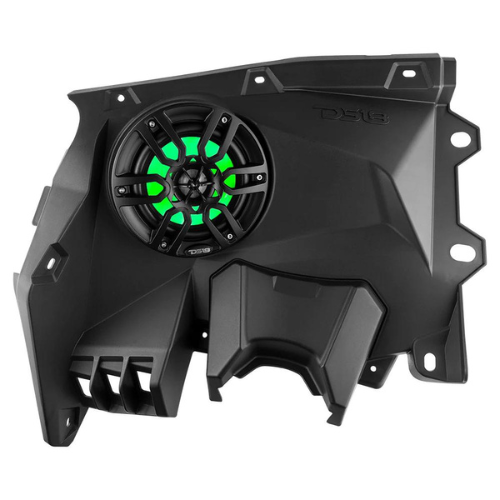 2017-2023 Can-am Maverick X3 - DS18 CA-X3DS6LD Replacement Dash Board Speaker Enclosure - Includes 2x 6.5" Marine Speakers