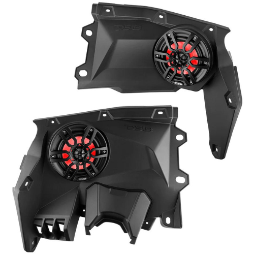 2017-2023 Can-am Maverick X3 - DS18 CA-X3DS6LD Replacement Dash Board Speaker Enclosure - Includes 2x 6.5" Marine Speakers