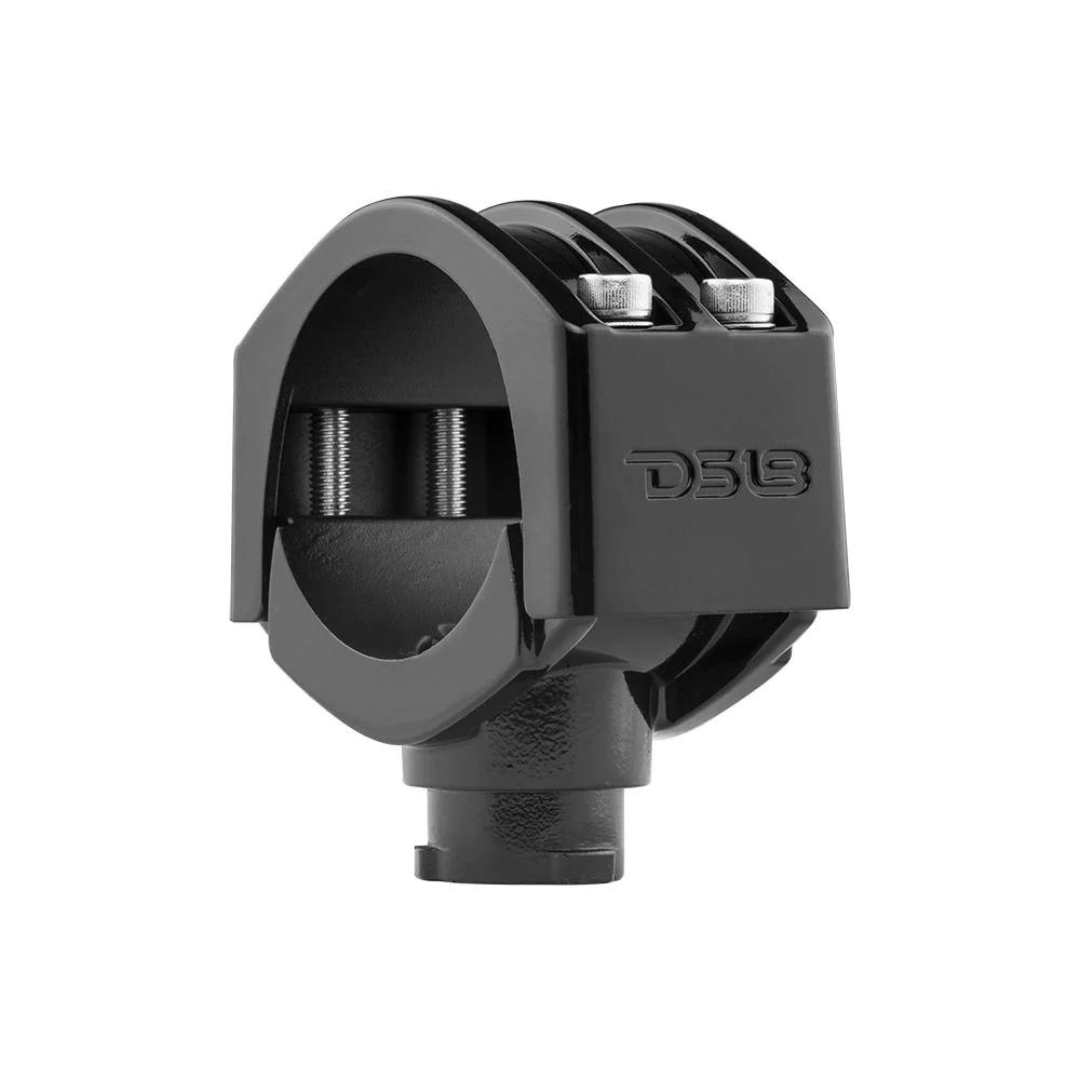 DS18 HYDRO CLPX2T3/BK Adaptadores de abrazadera de soporte de montaje negro de 3", 2,75", 2,5" y 2,25" - Se adapta a todos los altavoces de torre NXL-X y CF-X