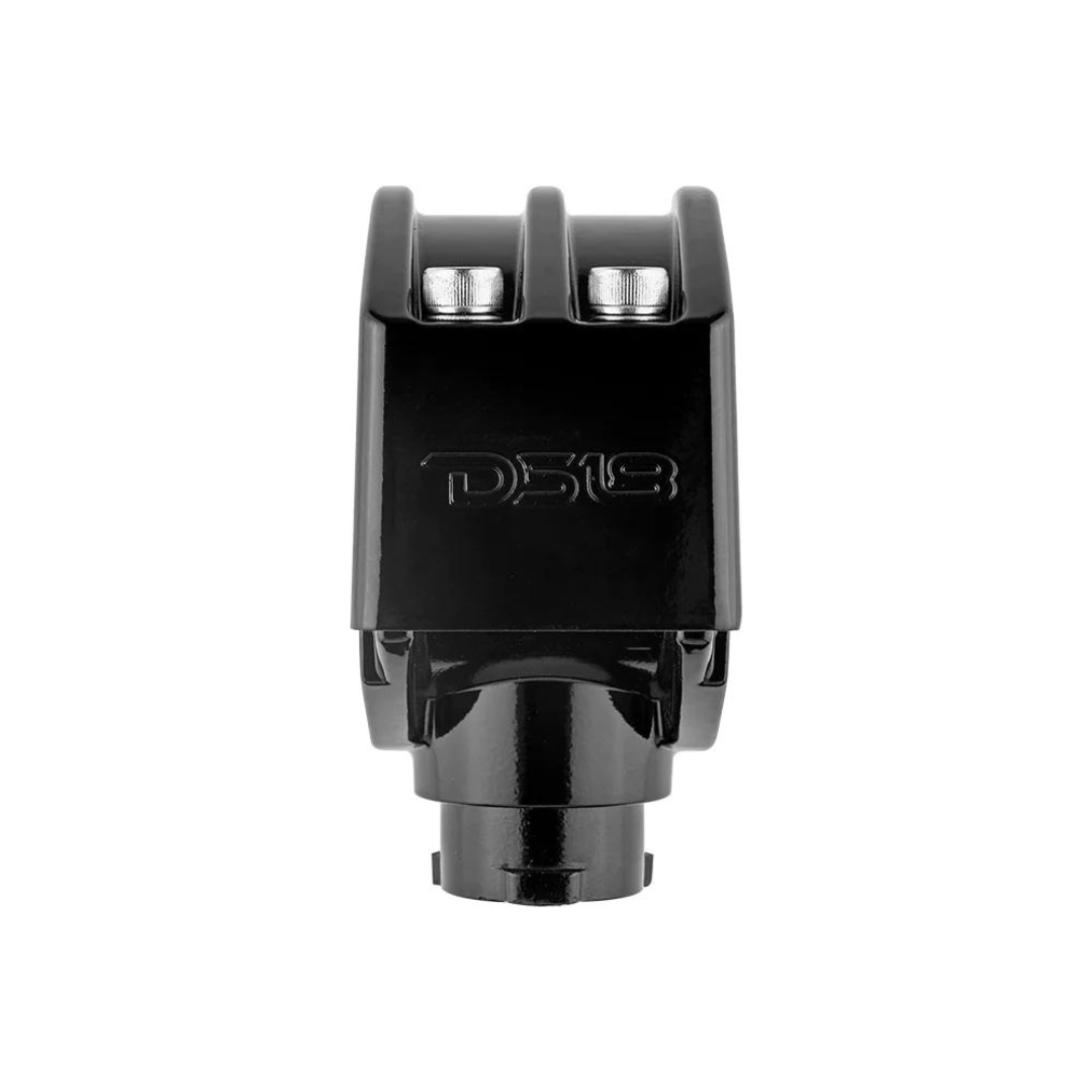 DS18 HYDRO CLPX2T3/BK Adaptadores de abrazadera de soporte de montaje negro de 3", 2,75", 2,5" y 2,25" - Se adapta a todos los altavoces de torre NXL-X y CF-X