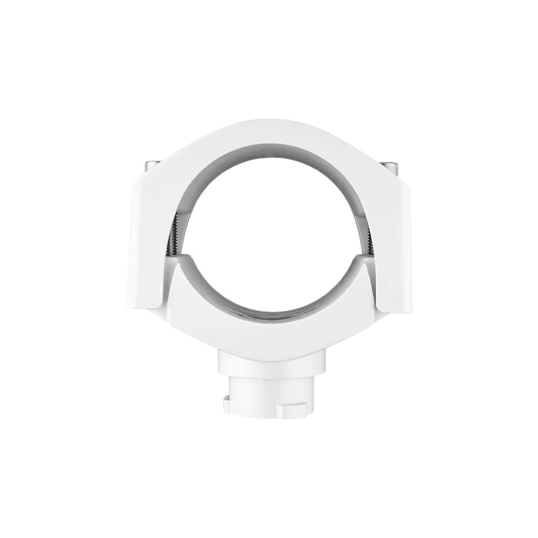 DS18 HYDRO CLPX2T3/WH Adaptadores de abrazadera de soporte de montaje blanco de 3", 2,75", 2,5" y 2,25" - Se adapta a todos los altavoces de torre NXL-X y CF-X