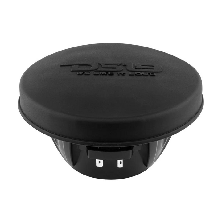 DS18 Black Silicone Marine Speaker Covers for Towers, Speakers and Subwoofers - Available in 6.5" 8" 10" 12"