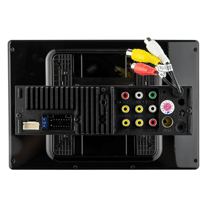 DS18 DDX10.5CP Single-Din Radio with 10.5" Floating Touchscreen and Bluetooth, Apple Car Play, Android Mirror Link, USB, AUX, SD