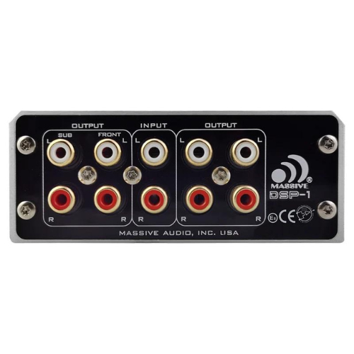 Massive Audio DSP-1 Digital Sound Processor with Built-in Amplifier