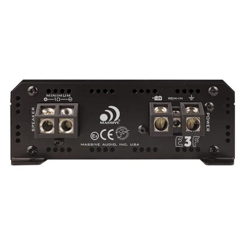 Massive Audio E3F 1-Channel Class D Full-Range Amplifier - 1 x 1500 Watts Rms @ 1-ohm
