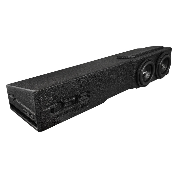 2009-2024 Ford F-150 or Super Duty Crew Cabs - DS18 Loaded Dual 8" Front Firing Ported Under Seat Subwoofer Enclosure