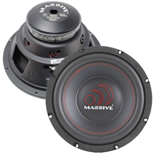Massive Audio ECO12S4 12" Subwoofer with 1.5" Aluminum Voice Coil - 250 Watts Rms 4-ohm SVC