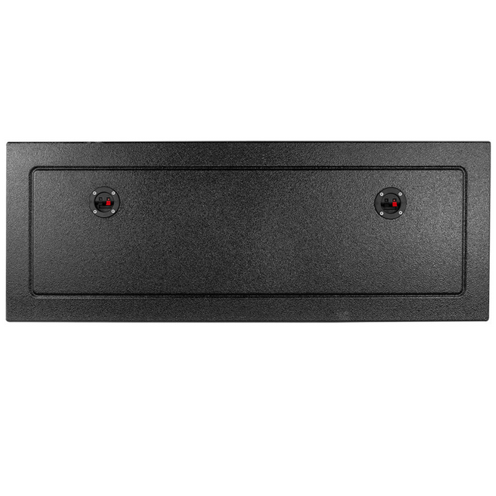 DS18 ENS-212SPB Dual 12" Ported Subwoofer Enclosure with Black Bed Liner Coating - 2x 2 Cubic Foot Tuned to 33Hz