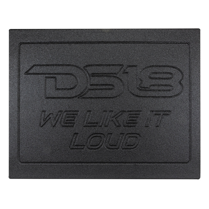 DS18 ENS-212TB Dual 12" Turbo Style Ported Subwoofer Enclosure with Black Bed Liner Coating - 2x 2.4 Cubic Foot Tuned to 34Hz