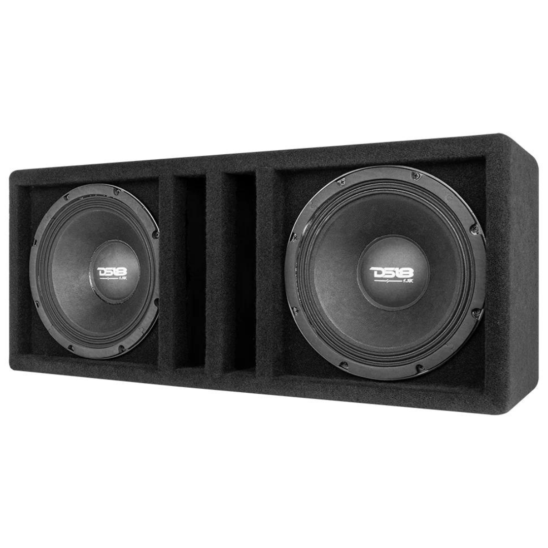 DS18 PANCADAO 2x PRO-1.5KP10.4 10" Mid-Bass Loudspeakers with Ported Enclosure - 3000 Watts Rms 2x 4-ohm