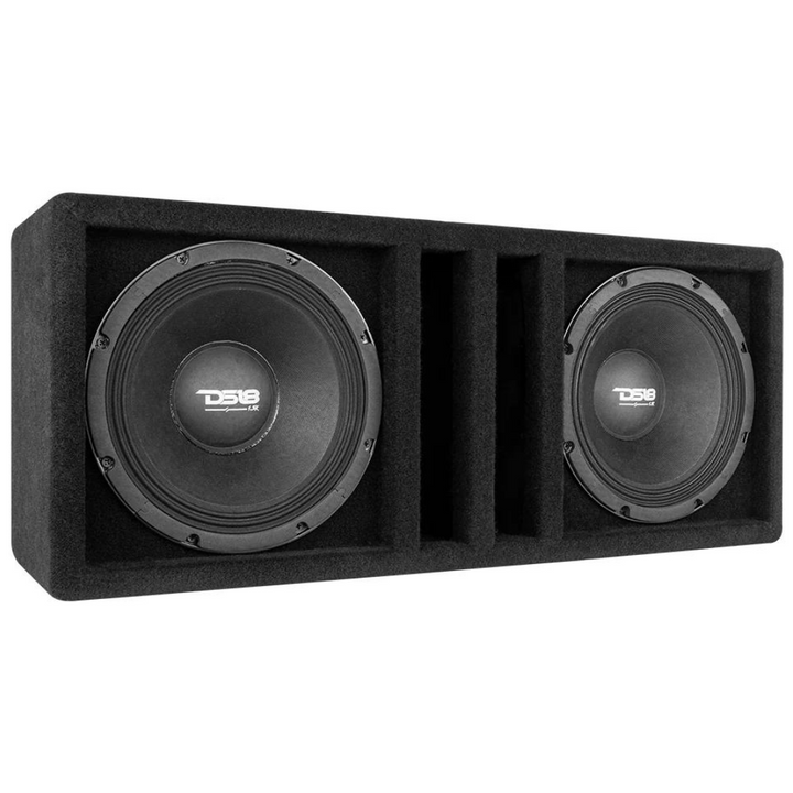 DS18 PANCADAO 2x PRO-1.5KP10.4 10" Mid-Bass Loudspeakers with Ported Enclosure - 3000 Watts Rms 2x 4-ohm