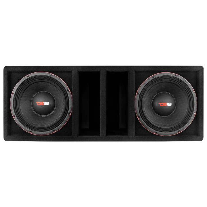 DS18 PANCADAO 2x PRO-1.5KP12.2 12" Mid-Bass Loudspeakers with Ported Enclosure - 3000 Watts Rms 2x 2-ohm