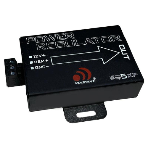 Massive Audio EQ5XP 5 Band Parametric Equalizer with 3-Way Crossover