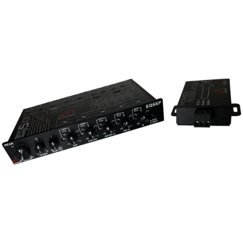 Massive Audio EQ5XP 5 Band Parametric Equalizer with 3-Way Crossover