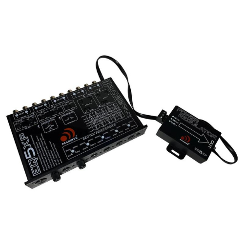 Massive Audio EQ5XP 5 Band Parametric Equalizer with 3-Way Crossover
