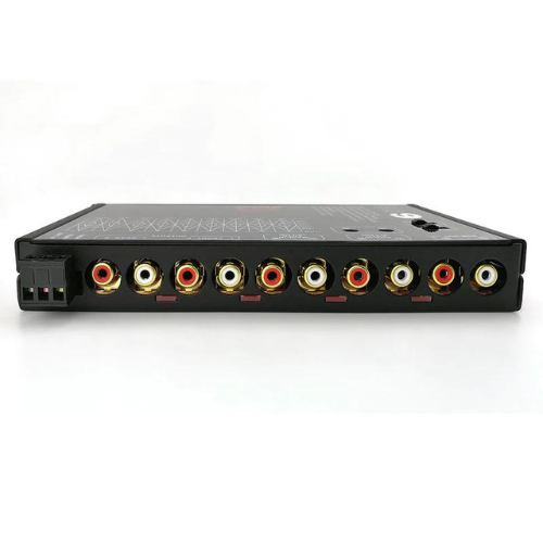 Massive Audio EQ9X In-dash 9-Band Graphic Equalizer with Subwoofer Control Knob and 8 Volt Rca Outputs