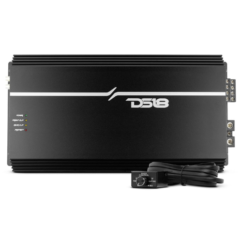 DS18 EXL-P2000X4 Amplificador de rango completo Clase A/B de 4 canales - 4 x 275 vatios Rms a 4 ohmios