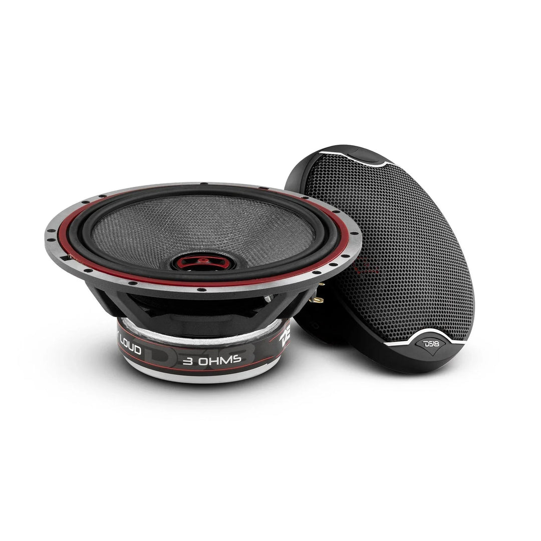 2015-up Ford F-150 SuperCrew Cab - DS18 EXL-SQ Series Speaker Package with Amplifier and Amp Kit
