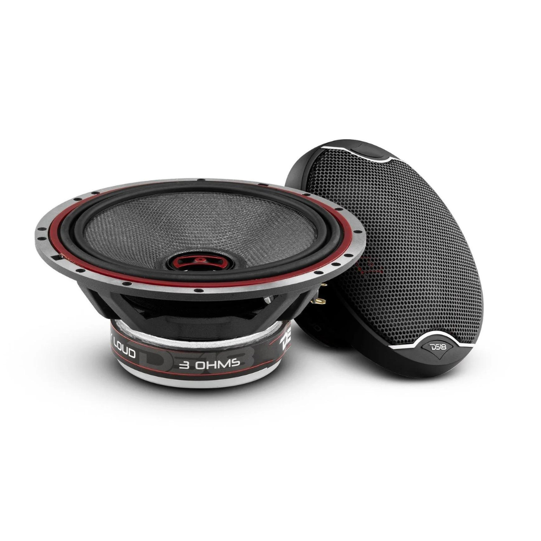 2015-2020 Chevy Tahoe or Suburban - DS18 EXL-SQ Series Speaker Package with Amplifier and Amp Kit