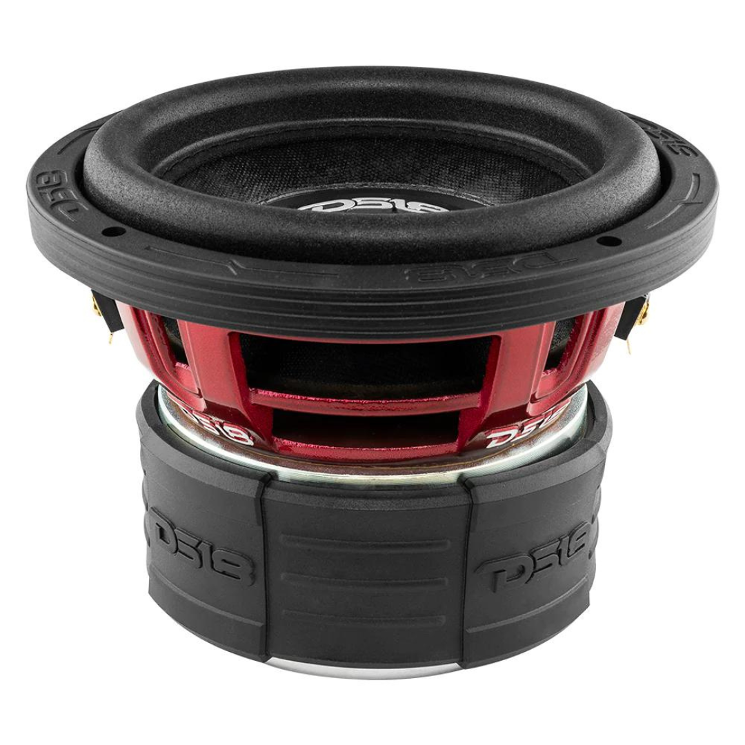 DS18 EXL-X6.2D 6.5" Subwoofer with 2" Black Aluminum Voice Coil - 400 Watts Rms 2-ohm DVC