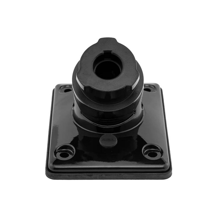 Adaptadores de abrazadera de soporte de montaje plano negro DS18 HYDRO FLMBX/BK - Se adapta a todos los altavoces de torre NXL-X y CF-X