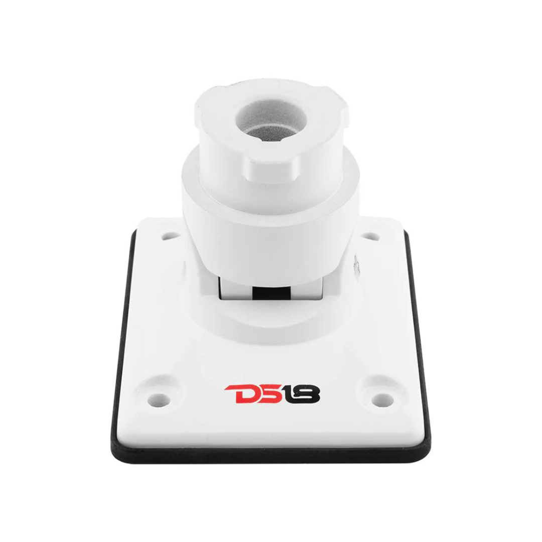 Adaptadores de abrazadera de soporte de montaje plano blanco DS18 HYDRO FLMBX/WH - Se adapta a todos los altavoces de torre NXL-X y CF-X
