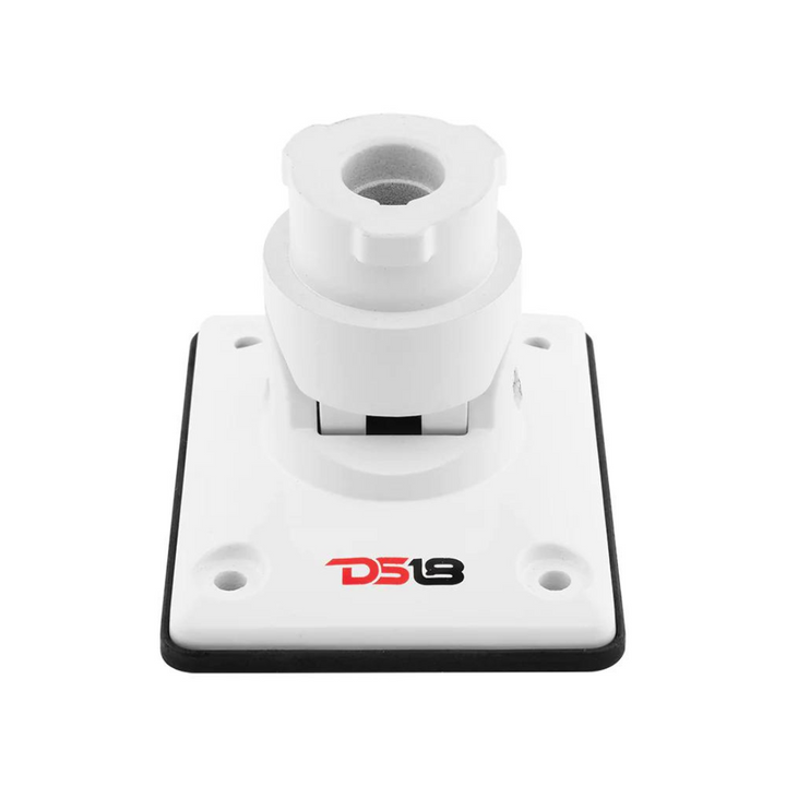 Adaptadores de abrazadera de soporte de montaje plano blanco DS18 HYDRO FLMBX/WH - Se adapta a todos los altavoces de torre NXL-X y CF-X
