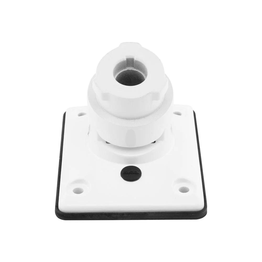 Adaptadores de abrazadera de soporte de montaje plano blanco DS18 HYDRO FLMBX/WH - Se adapta a todos los altavoces de torre NXL-X y CF-X