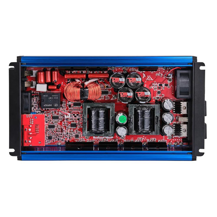 DS18 FRP-3.5K Blue 1-Channel Class D Compact Full-Range Amplifier - 1 x 3500 Watts Rms @ 1-ohm