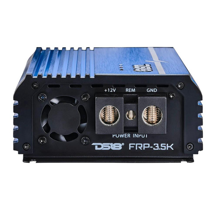 DS18 FRP-3.5K Blue 1-Channel Class D Compact Full-Range Amplifier - 1 x 3500 Watts Rms @ 1-ohm