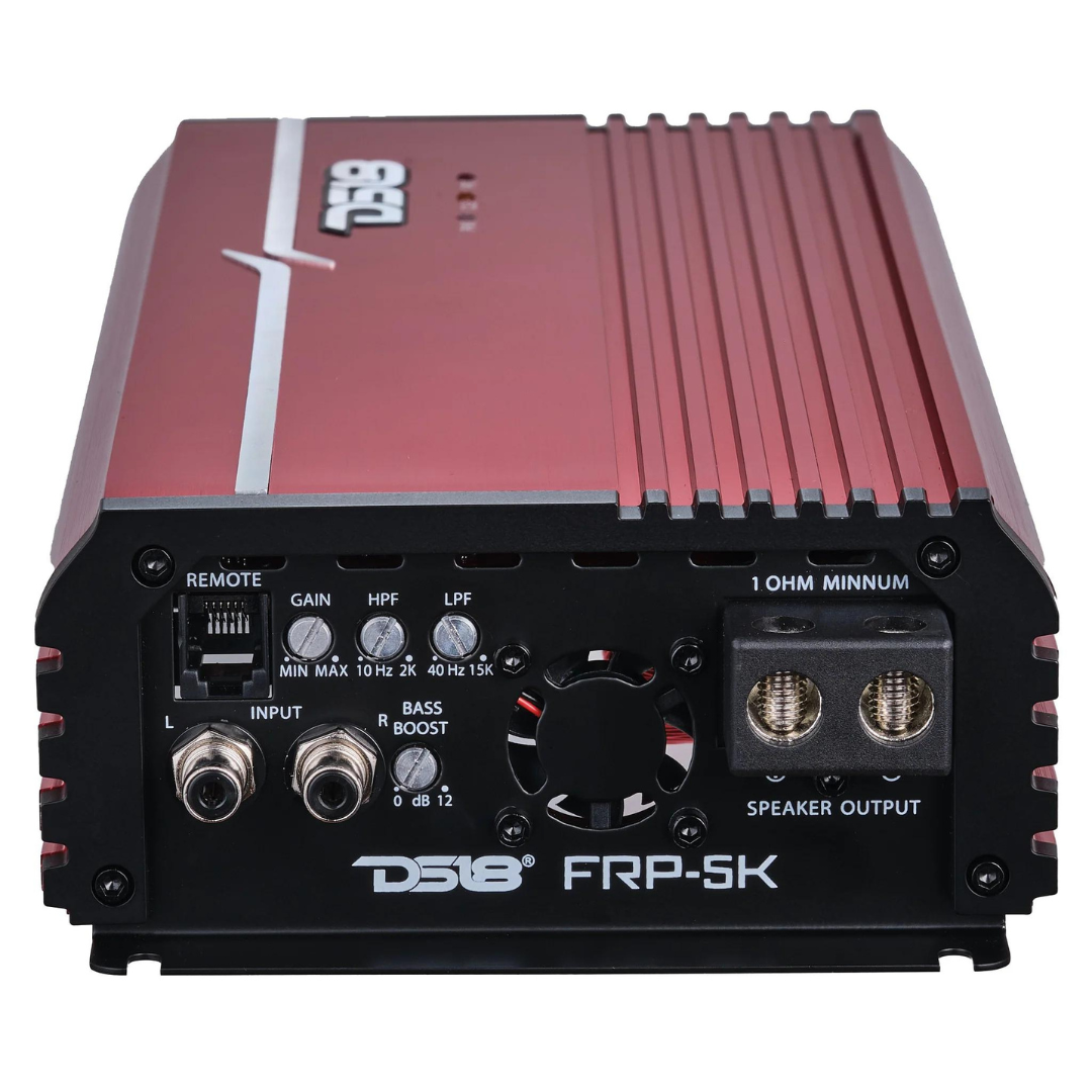 DS18 FRP-5K/RD Full-Range Monoblock Amplifier - 1 x 5000 Watts Rms @ 1-ohm