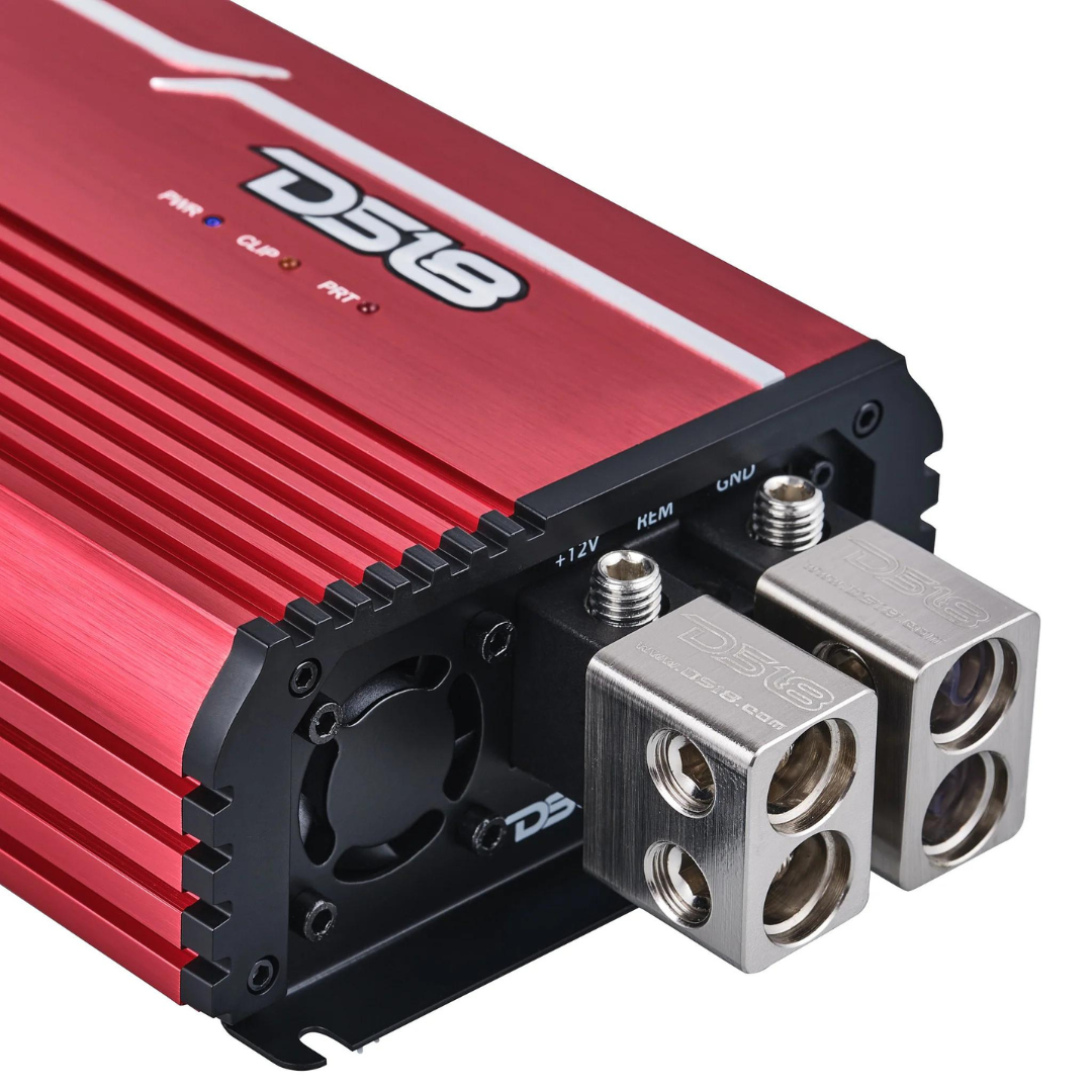 DS18 FRP-5K/RD Full-Range Monoblock Amplifier - 1 x 5000 Watts Rms @ 1-ohm
