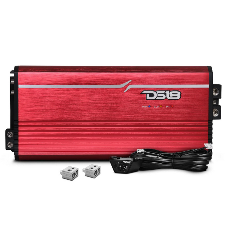 DS18 FRP-5K/RD Full-Range Monoblock Amplifier - 1 x 5000 Watts Rms @ 1-ohm