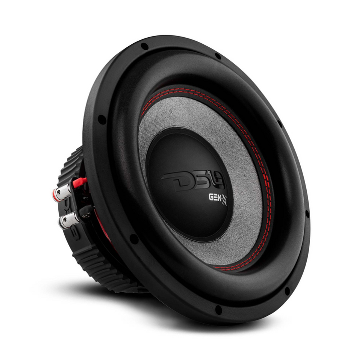 Subwoofer DS18 GEN-X104D de 10" con bobina móvil de aluminio negro de 2" - 400 vatios Rms 4 ohmios DVC