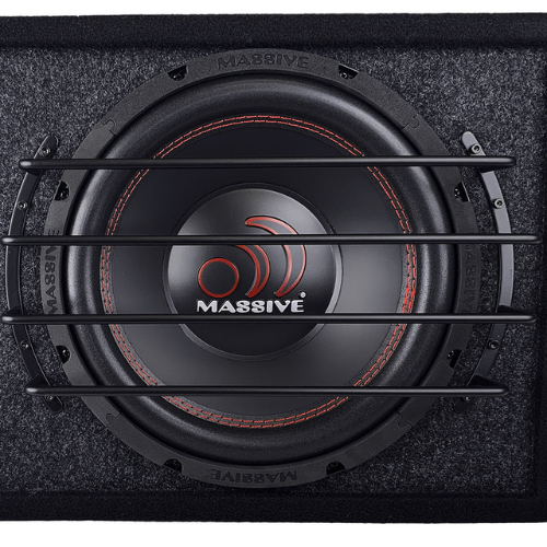 Massive Audio GRILL12 12" Black Protective Metal Subwoofer Grill
