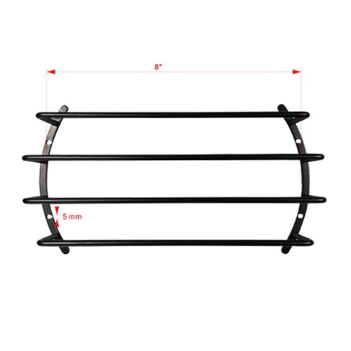 Massive Audio GRILL8 8" Black Protective Metal Subwoofer Grill