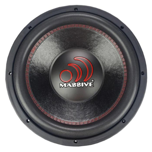 Massive Audio GTX124 12" Subwoofer with 2.5" Aluminum Voice Coil - 700 Watts Rms 4-ohm DVC