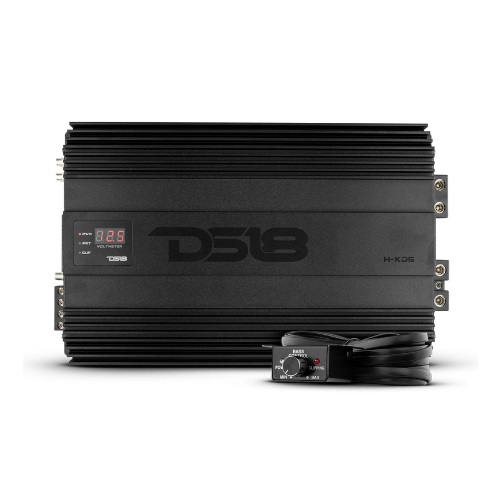 Amplificador de subwoofer coreano DS18 H-KO5 monobloque clase D - 1 x 5000 vatios Rms a 1 ohmio
