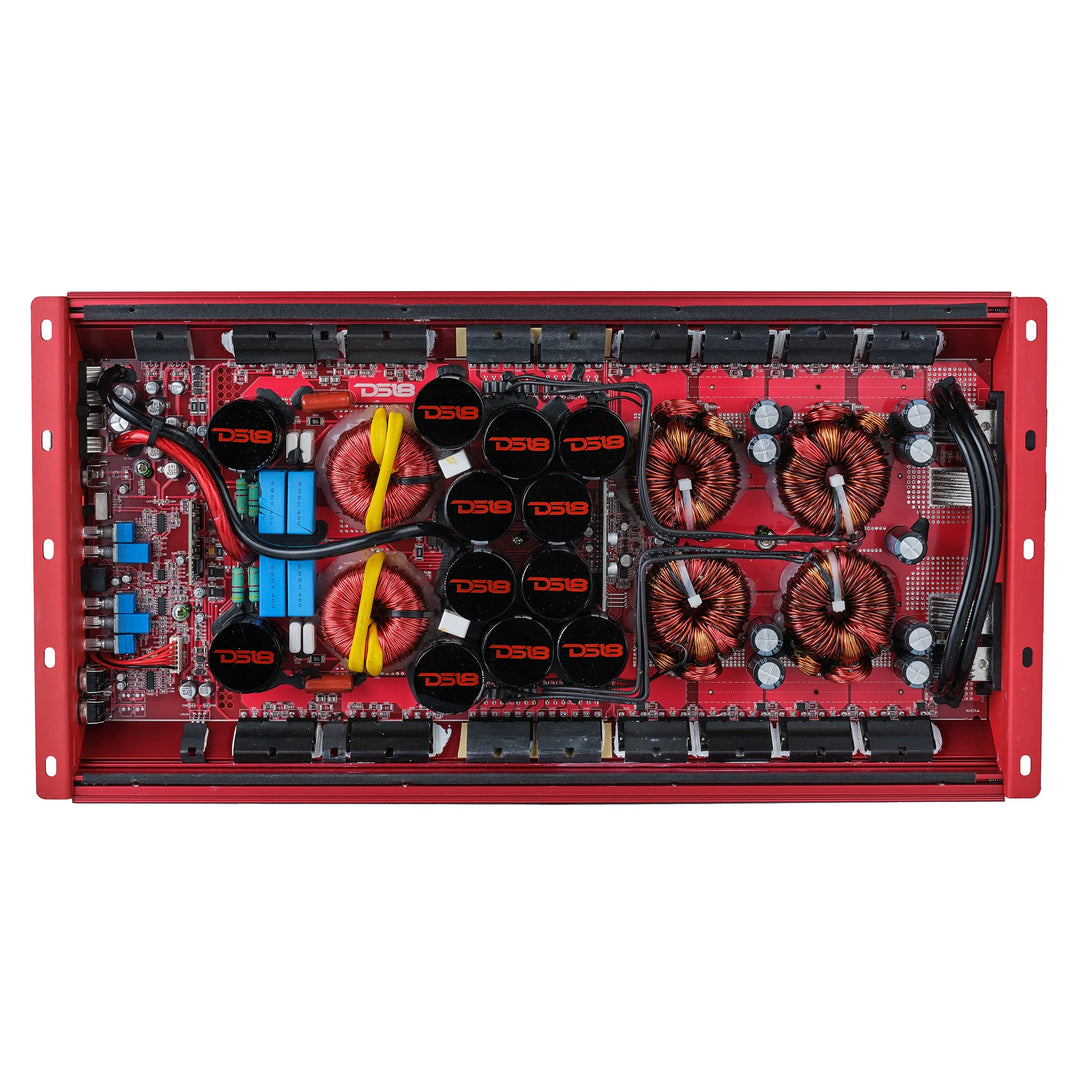 DS18 H-KO8/RD Monoblock Subwoofer Amplifier - 8000 Watts Rms @ 1-ohm