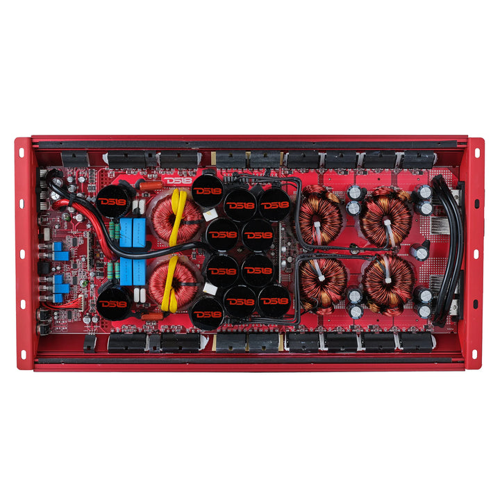 DS18 H-KO8/RD Monoblock Subwoofer Amplifier - 8000 Watts Rms @ 1-ohm