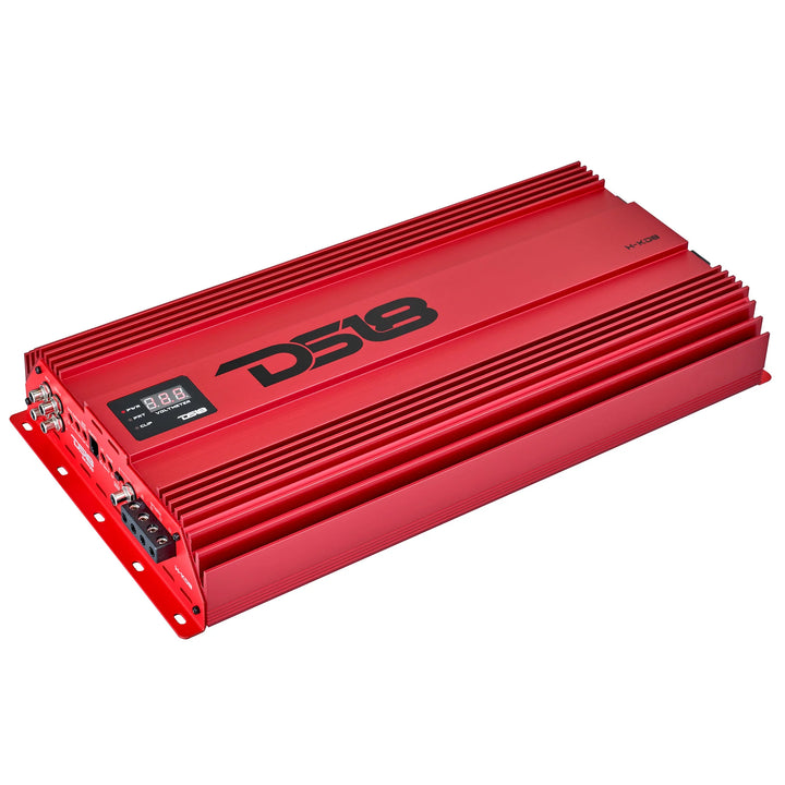 DS18 H-KO8/RD Monoblock Subwoofer Amplifier - 8000 Watts Rms @ 1-ohm
