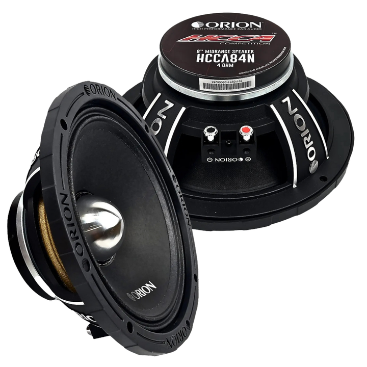 Orion HCCA84N 8" Neodymium Mid-Range Loudspeakers - 500 Watts Rms 4-ohm